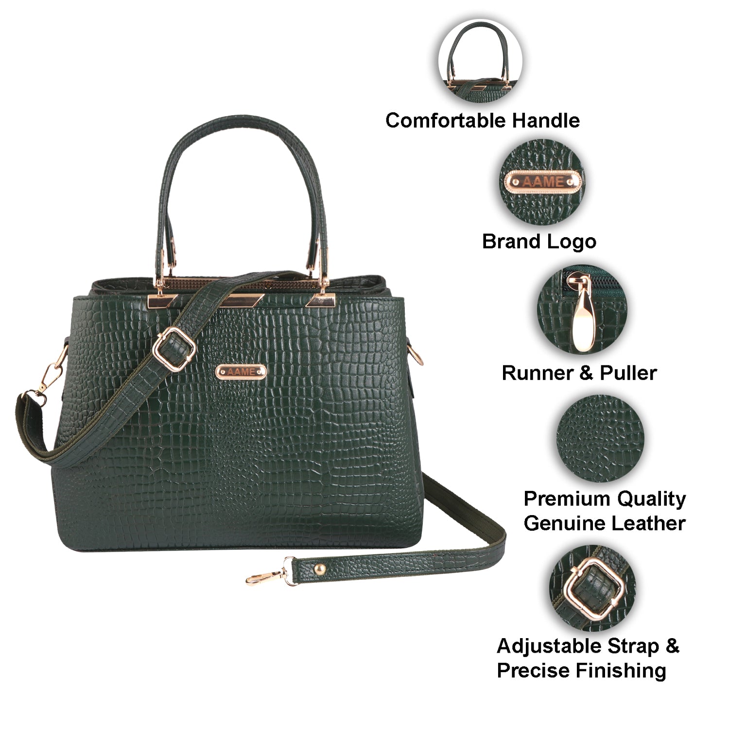 Urban Explorer Genuine Leather Handbags for Women & Girls