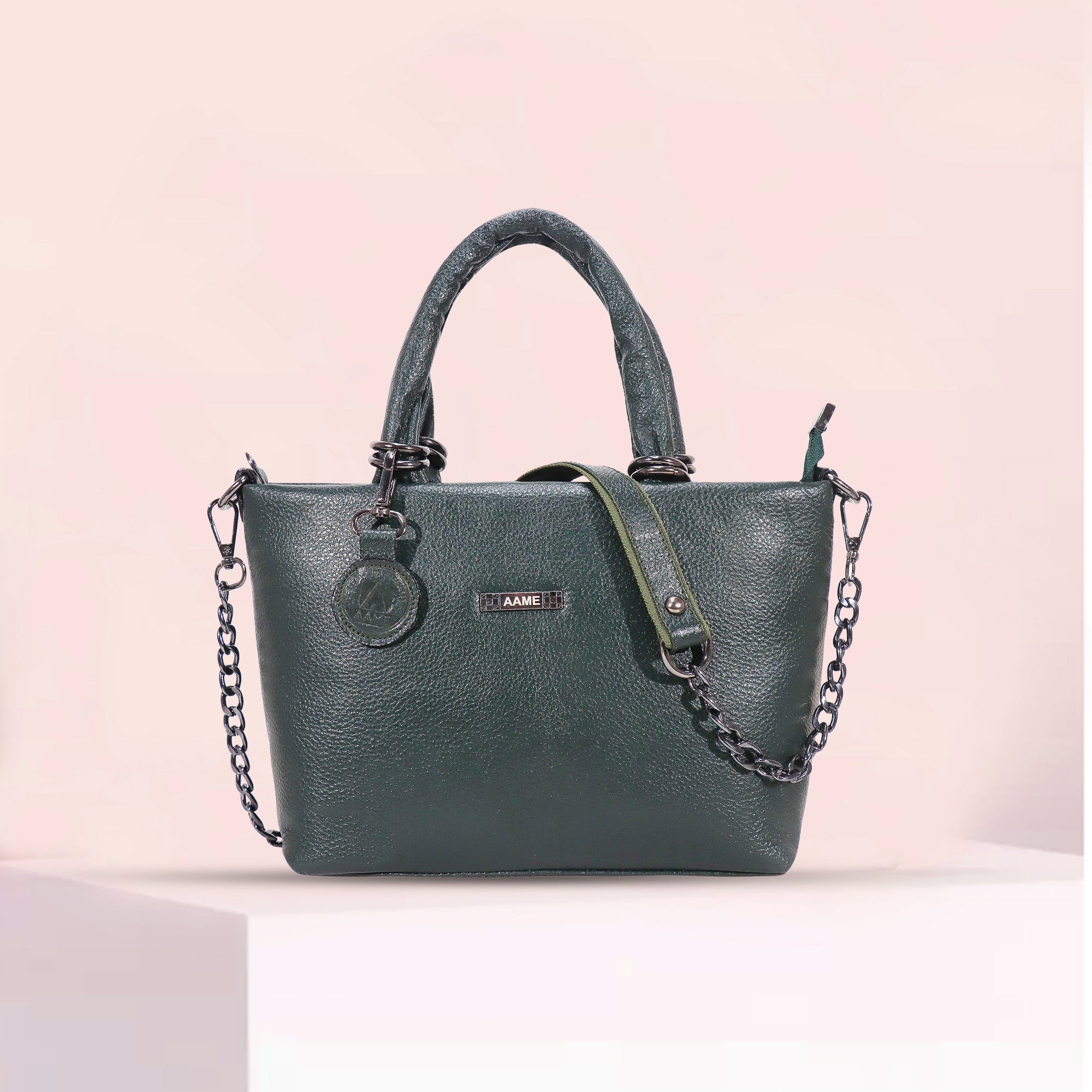 The Chain Reaction Genuine Leather Handbag Purse for Women