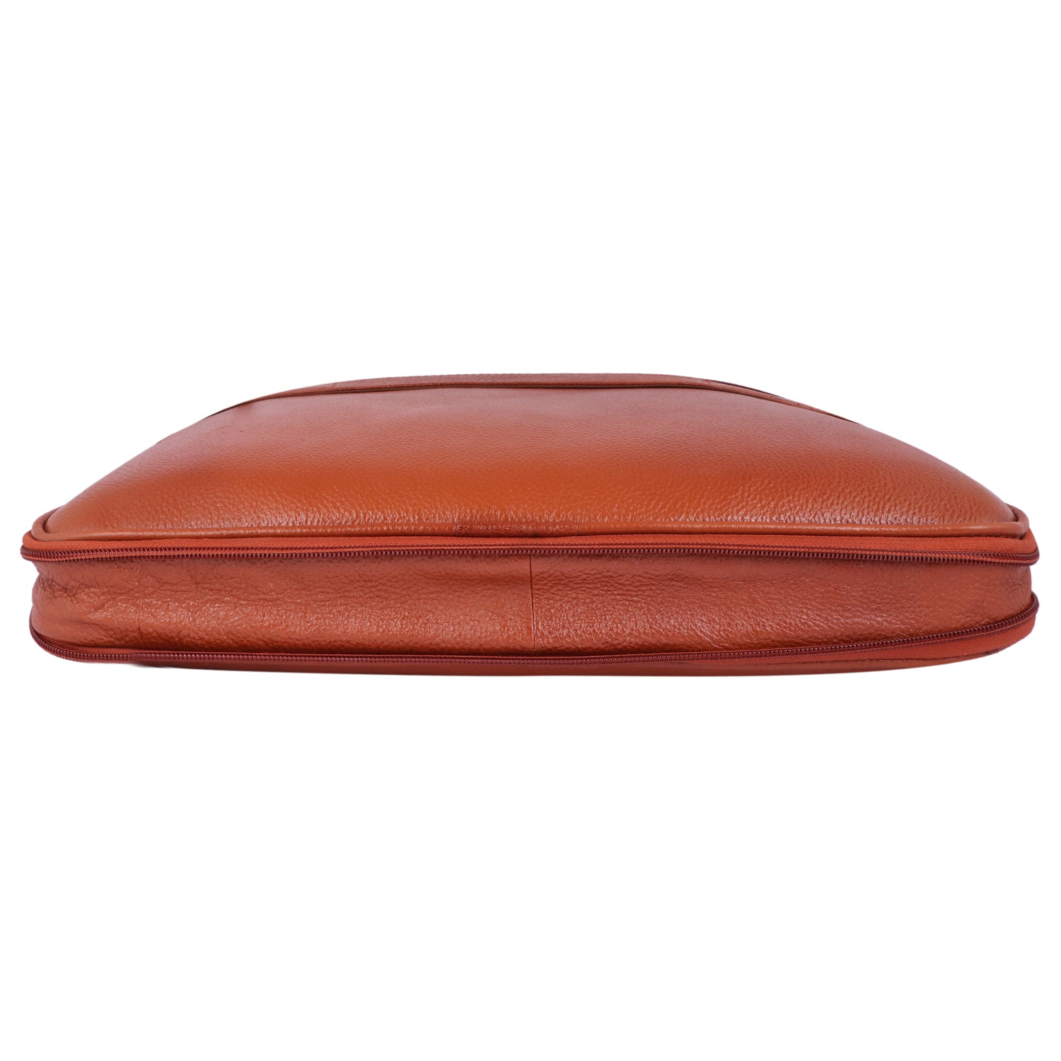 Executive Genuine Leather Laptop Messenger Bag - Slim & Expandable Leather Bag